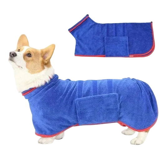Microfibre Dog Bathrobe