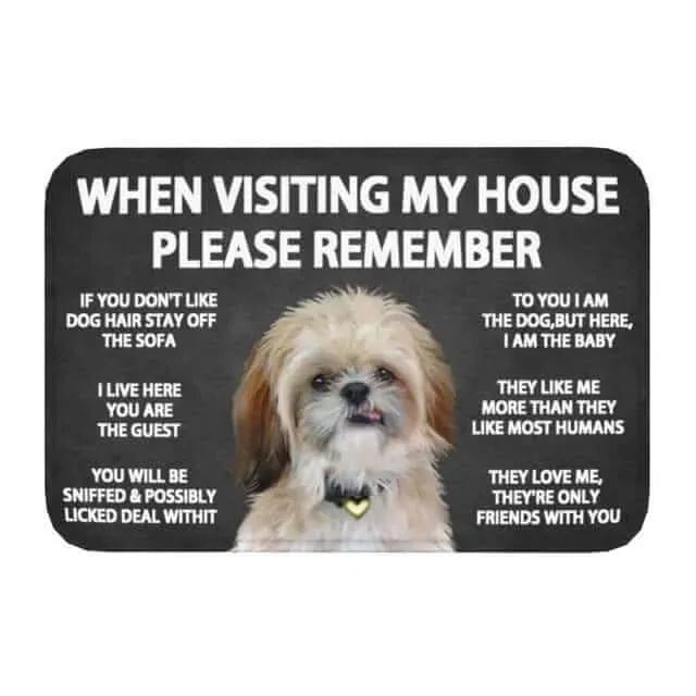 Personalized Dog Mats