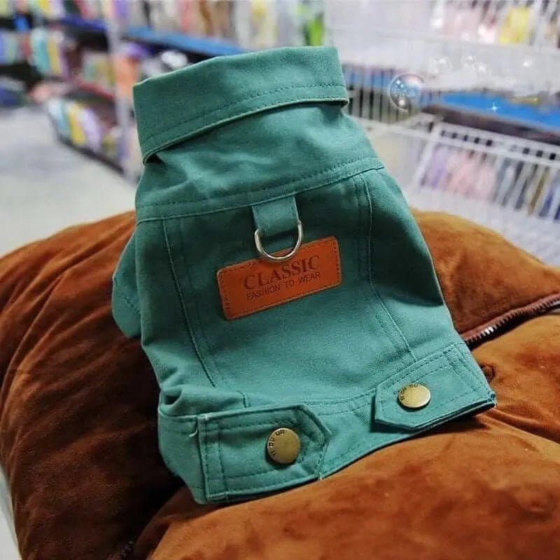 Dog Denim Coat