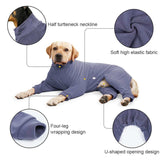 Warm Winter Dog Flannel  Sweatshirt  for Medium Large Dogs