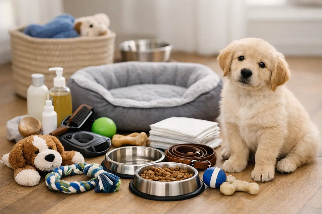 Puppy Essentials Shopping Guide for Day One