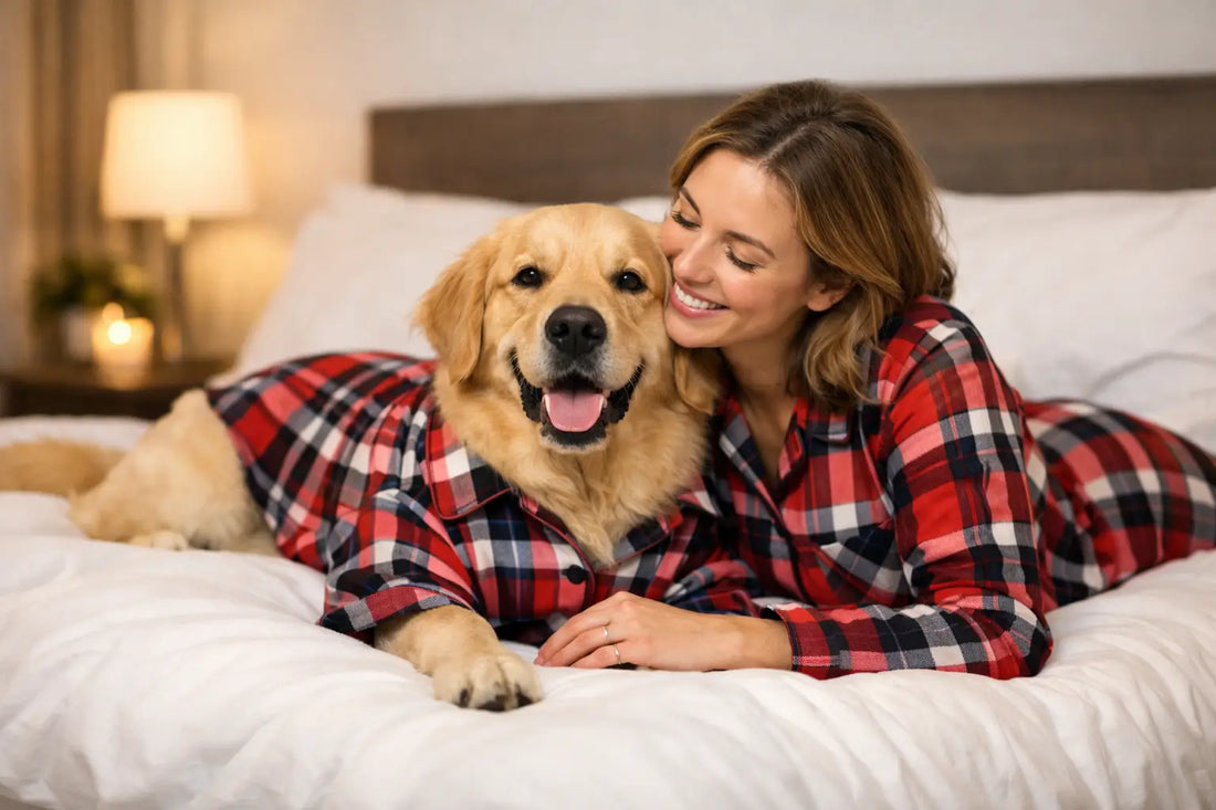 Matching Dog Owner Pajamas for Cozy Nights
