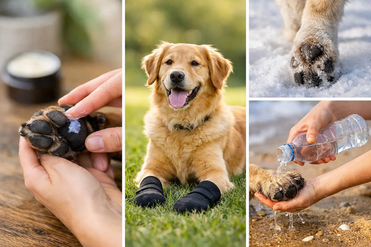 How to Protect Dog Paws All Year
