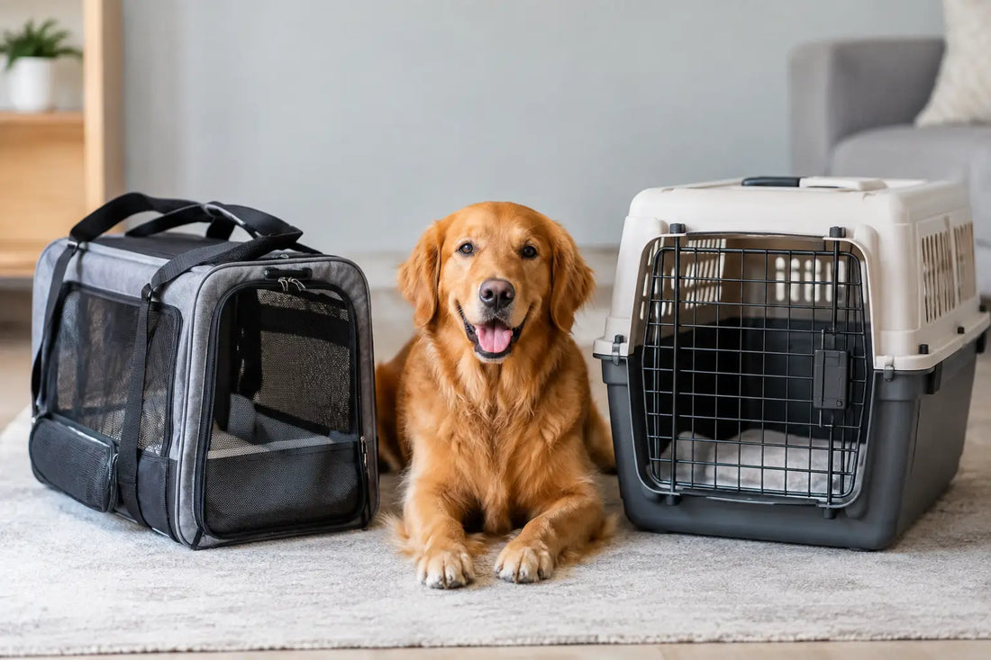 Soft Carrier vs Crate: Which Is Best for Your Dog?