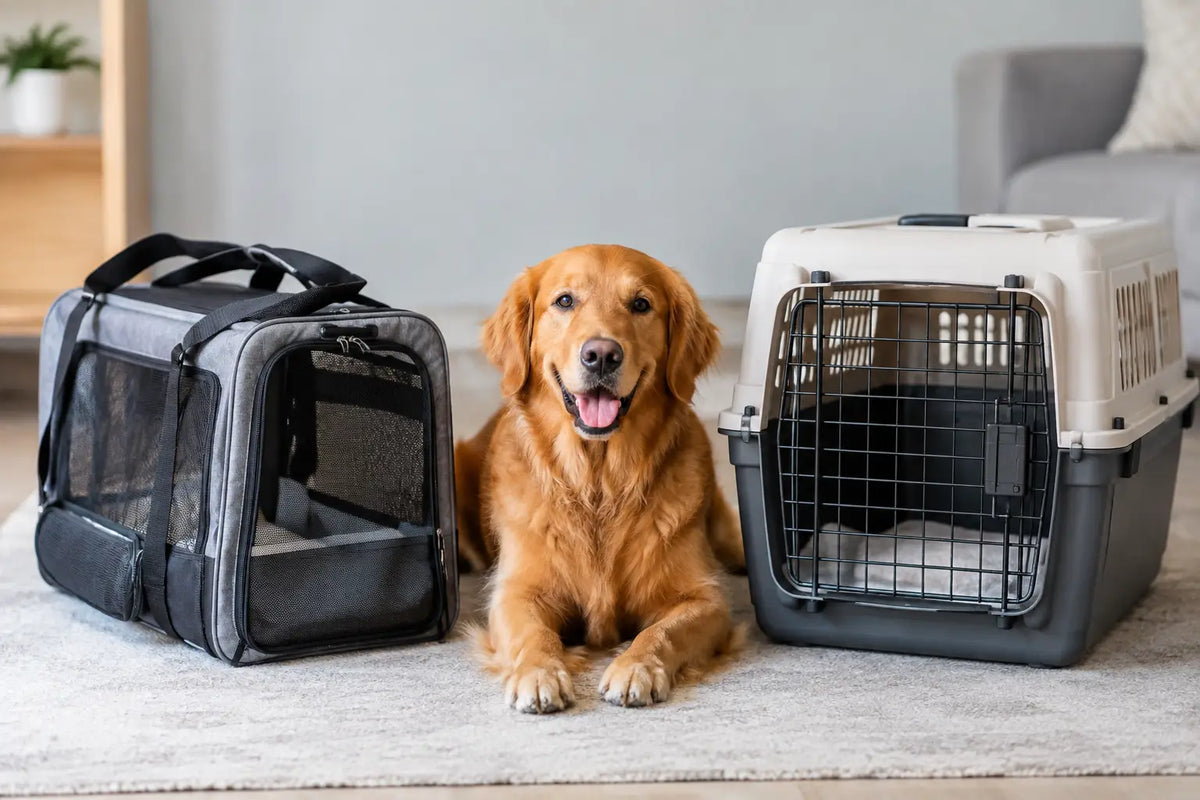 Soft Carrier vs Crate: Which Is Best for Your Dog?