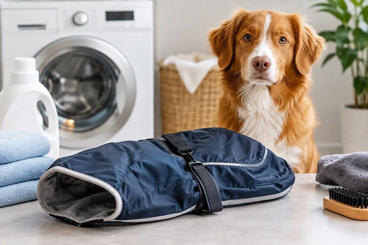 How to Wash a Waterproof Dog Coat Without Damage