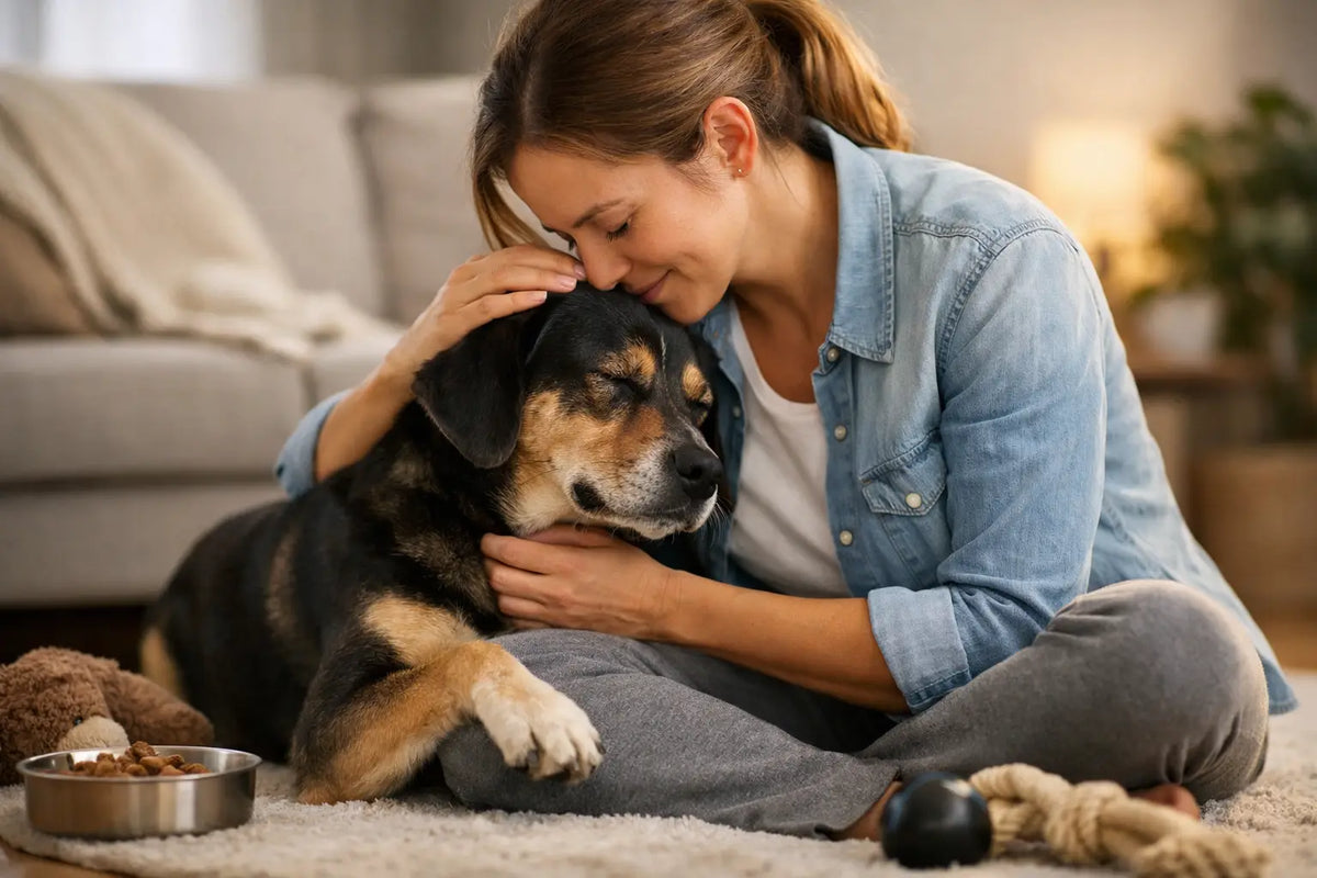A Rescue Dog Comfort Routine That Builds Trust