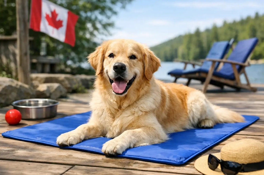 Dog Cooling Mat Review for Canadian Summers