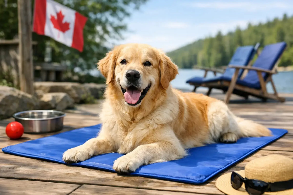 Dog Cooling Mat Review for Canadian Summers
