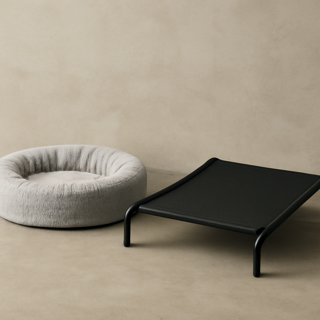 Choosing the Ideal Calming Dog Beds: Donut & Elevated Styles