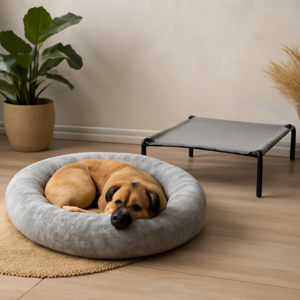 Choosing the Right Calming Dog Bed: Donut & Elevated Options