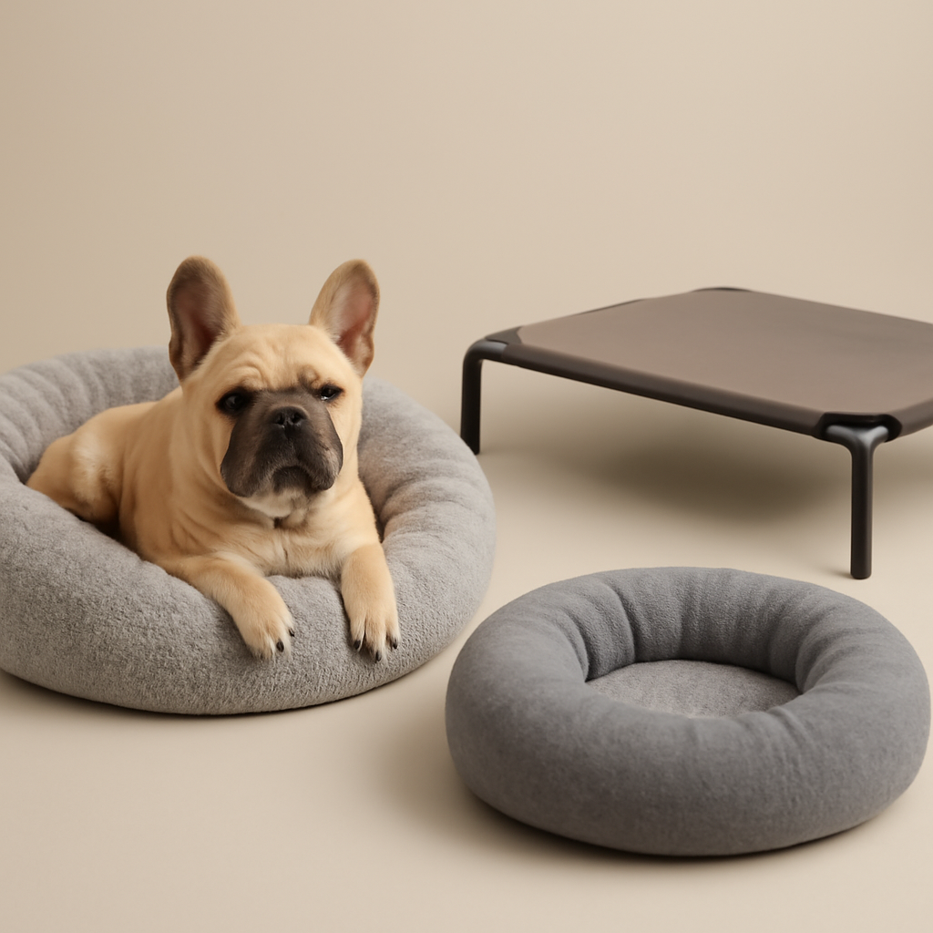 Innovative Dog Beds: Calming, Donut & Elevated Options