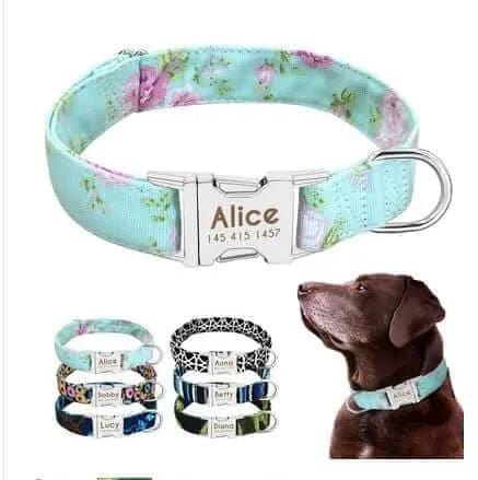 Dog Name Custom Collar Lettering Tag™️ (The Tagline)