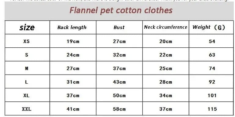 Dog Fleece Jacket