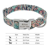 Personalized Engraved Dog ID Collars