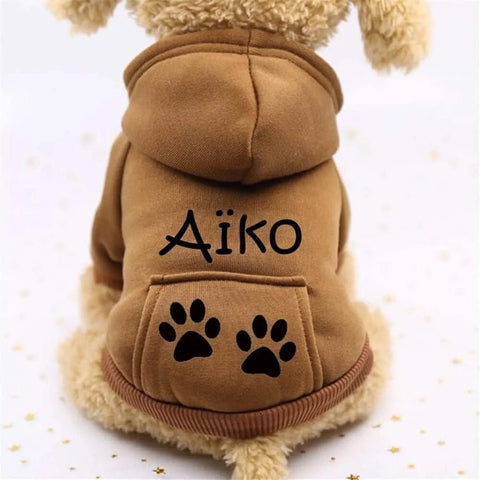 Personalized dog sweatshirt