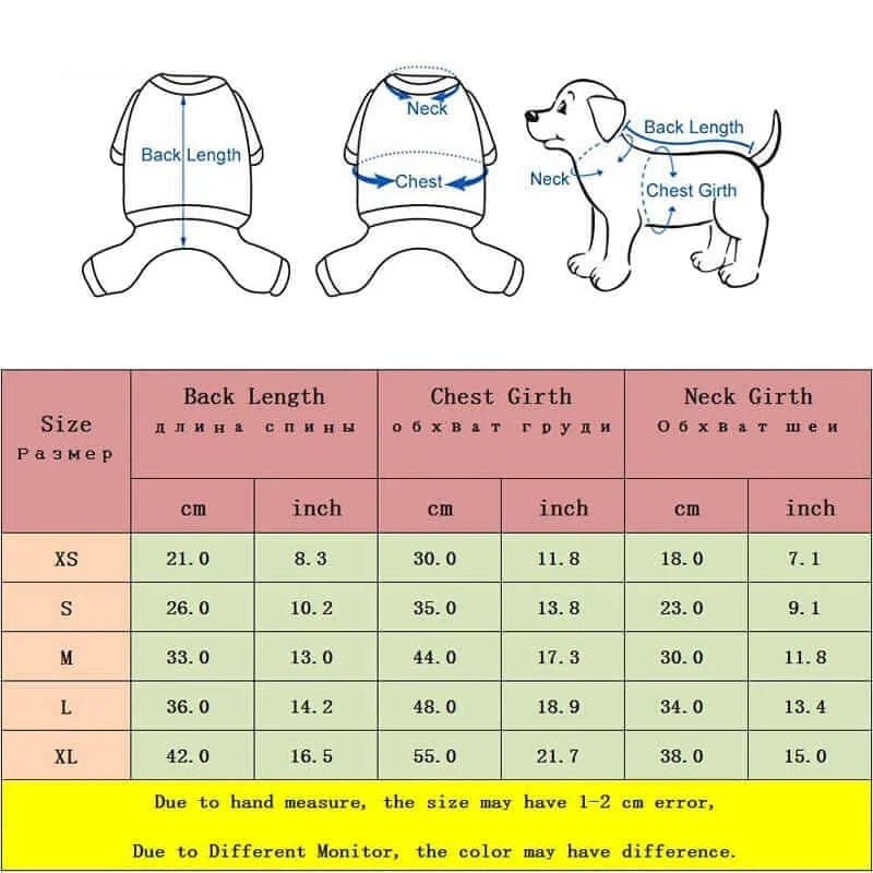 Dog Puffer Jacket
