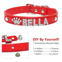 Personalized Bling Rhinestone Luxury Dog Collars