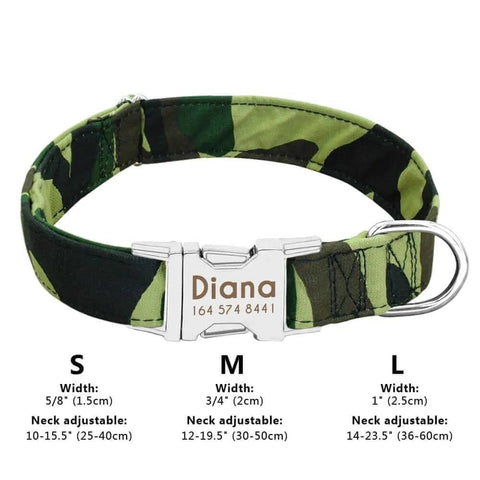 Personalized Engraved Dog Collar