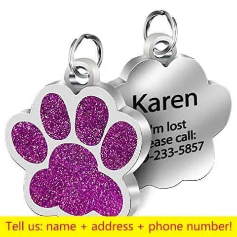 Personalized Dog Name Tag