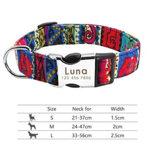 Personalized Engraved Dog ID Collars