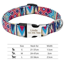 Personalized Engraved Dog ID Collars