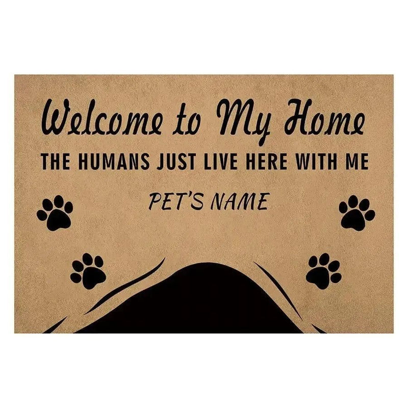 Personalized Dog Mats