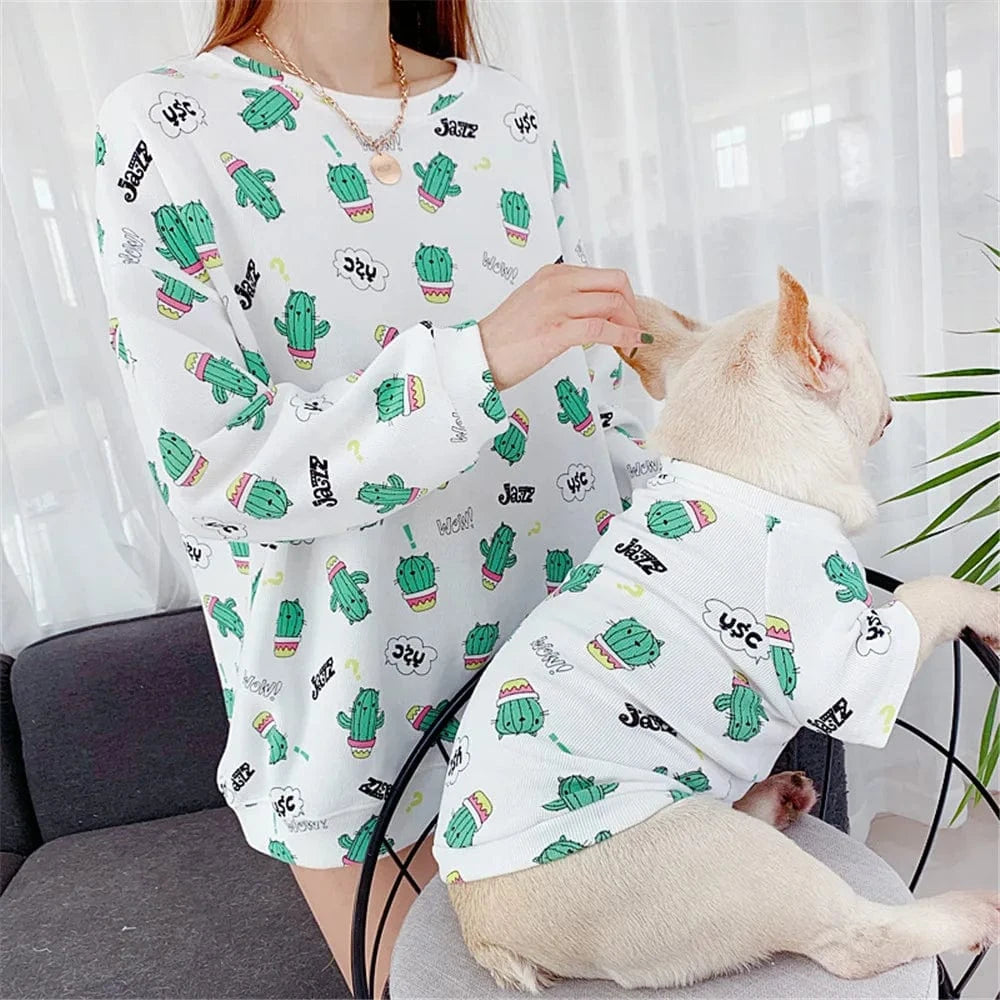 Matching Dog and Owner Pajamas