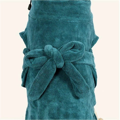 Super Absorbent Dog Bathrobe for Small Medium Large Dogs