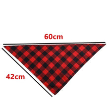 Personalized Plaid Dog Bandana