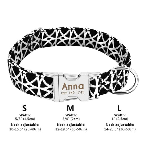 Personalized Engraved Dog Collar