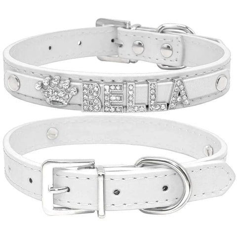 Personalized Bling Rhinestone Luxury Dog Collars