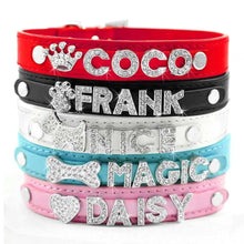 Personalized Bling Rhinestone Luxury Dog Collars