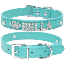 Personalized Bling Rhinestone Luxury Dog Collars