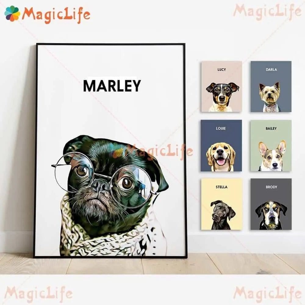 Custom Dog Portraits
