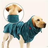 Super Absorbent Dog Bathrobe for Small Medium Large Dogs