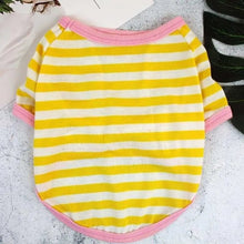 Striped Summer Spring Dog T-shirt