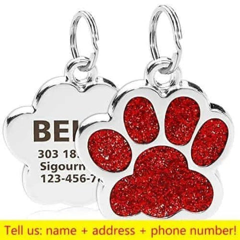 Personalized Dog Name Tag