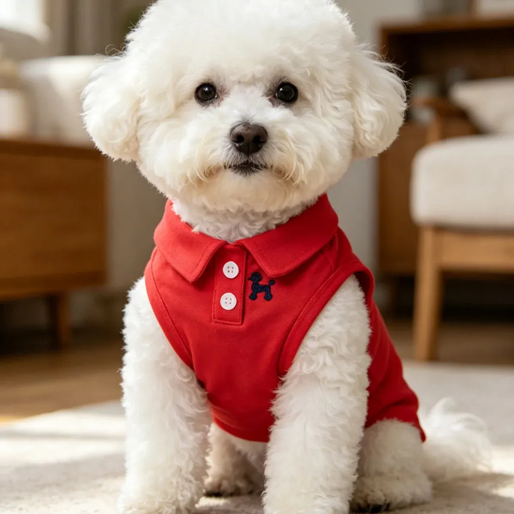 Dog Polo Shirt | Breathable Summer Pet Clothing | Hotdiggidydog®