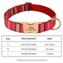 Personalized Engraved Dog Collar