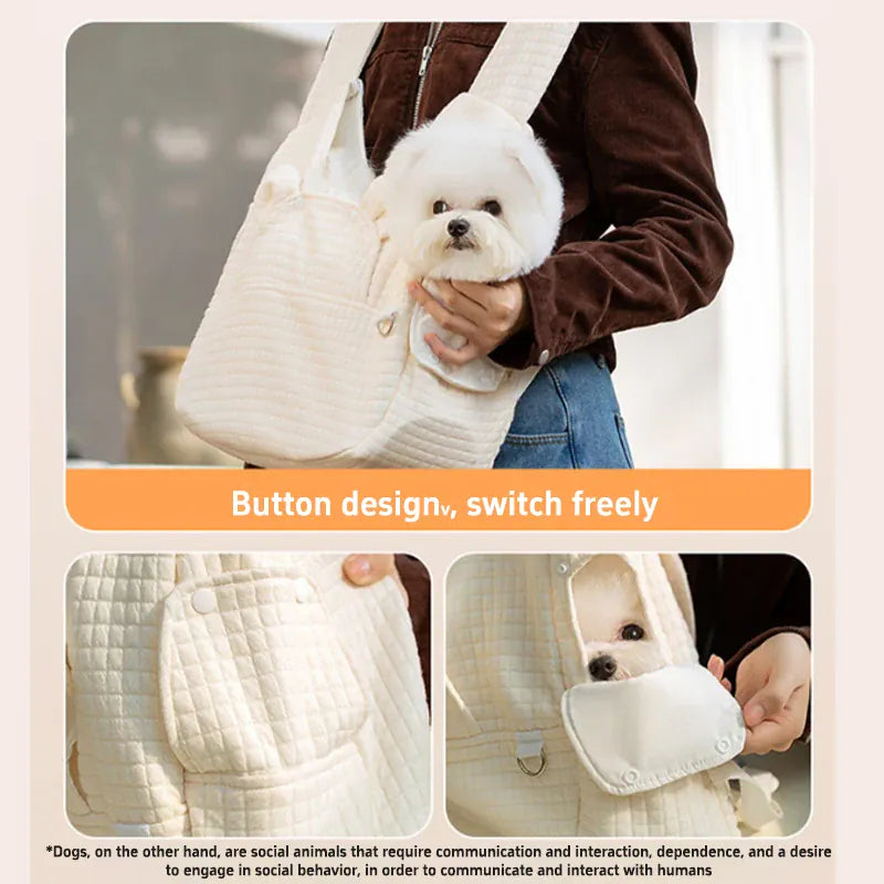 Portable Soft Outdoor Dog Backpack