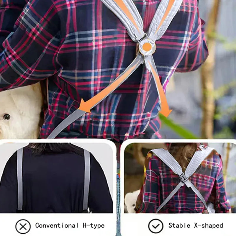 Portable Soft Outdoor Dog Backpack