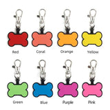 Silent Personalized Double Sided Silicone Dog ID Tag