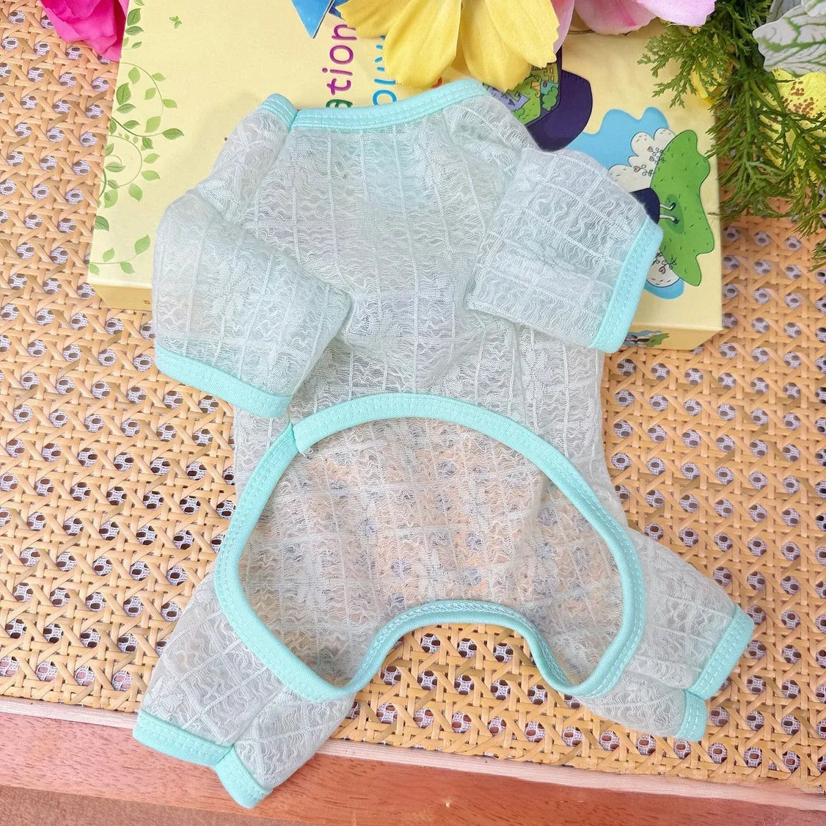 Dog Cooling Mesh Jumpsuit | Breathable Summer Outfit for Dogs