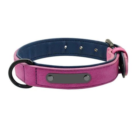 Personalized Vegan Leather Dog Collar