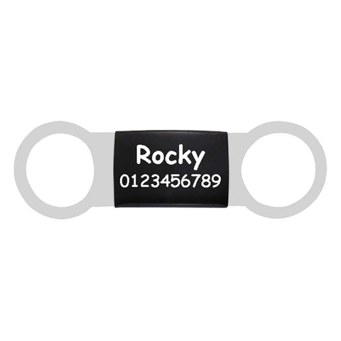 Slide On Personalized Dog ID Tag