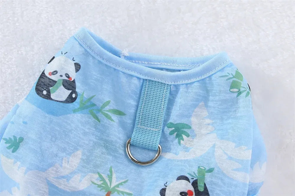 Dog & Cat Cooling Jumpsuit | Breathable Mesh Pet Clothes XS–4XL
