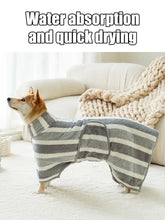 1PC Thick Absorbent Oversized Dog Bathrobe