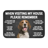 Personalized Dog Mats