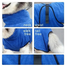 Super Absorbent Microfiber Dog Bathrobe